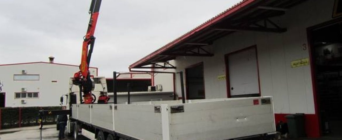 Palfinger dizalica PK 24002-K ugrađena na poluprikolici za Velebit Promet
