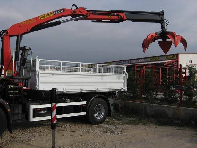 Palfinger dizalica PK 12000 i trostrani kiper TK 115B za Gradatin – Unikom