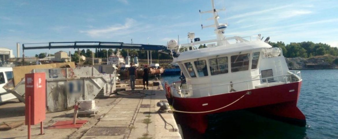 Palfinger Marine dizalica PK 32080 (M) za tvrtku Cronomar d.o.o.