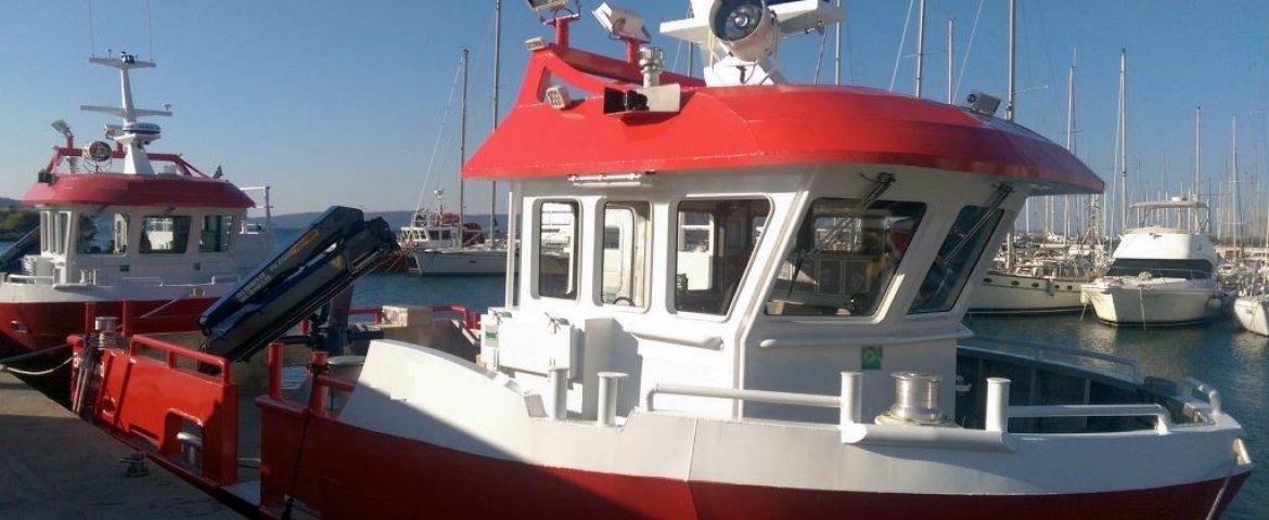 Palfinger Marine dizalice PK 8501 (M) hybrid za brodogradilište Oštro