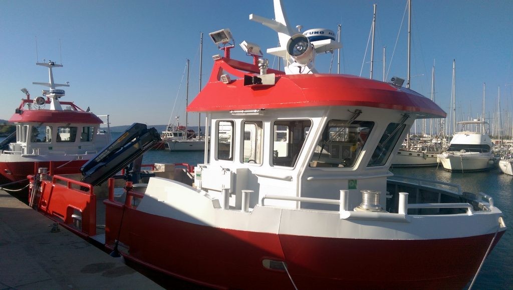 Palfinger Marine dizalice PK 8501 (M) hybrid za brodogradilište Oštro