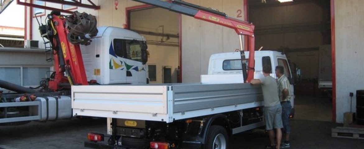 Palfinger dizalica PC 2700 i tovarni sanduk za tvrtku Novak Commerce