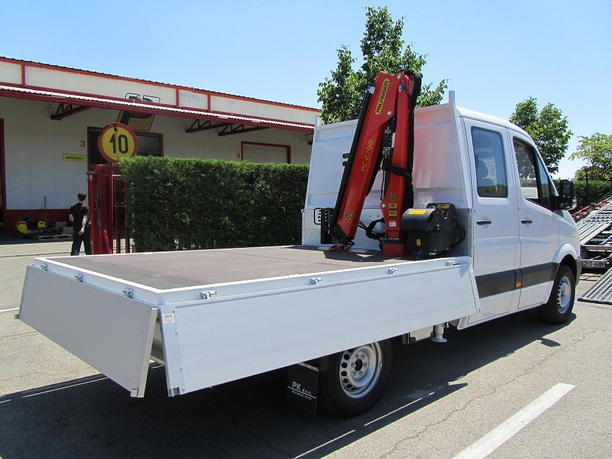 Palfinger dizalica PC 2700 sa tovarnim sandukom za Auto Lijanovići – EP Mostar