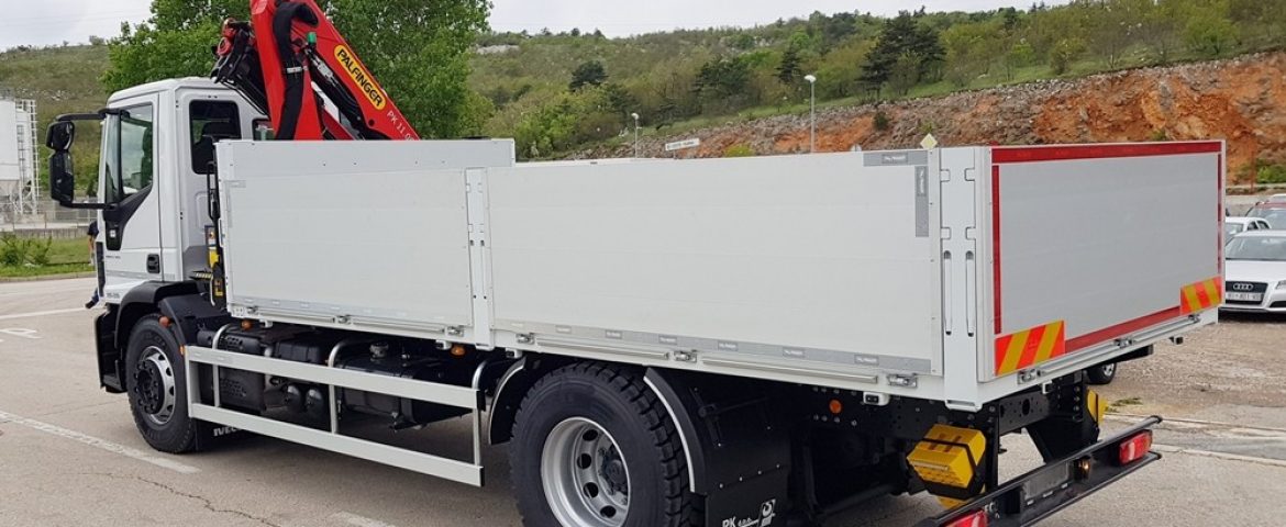 Palfinger dizalica PK 11.001 SLD3 i sanduk za tvrtku Dip Commerce