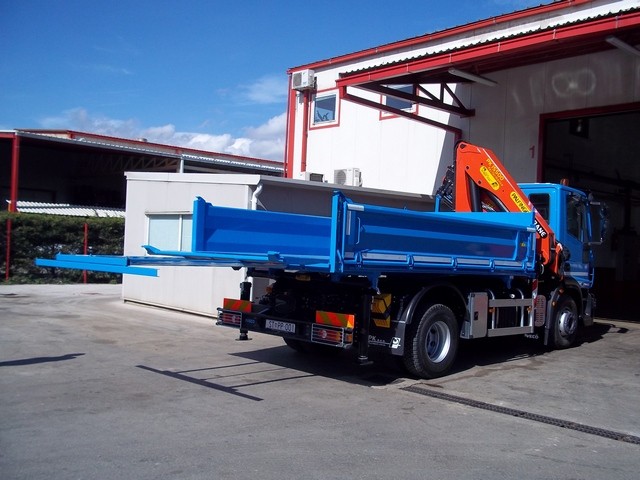 Palfinger dizalica PK 15500 i trostrani kiper TK 95 za Daus – Vodovod Dubrovnik