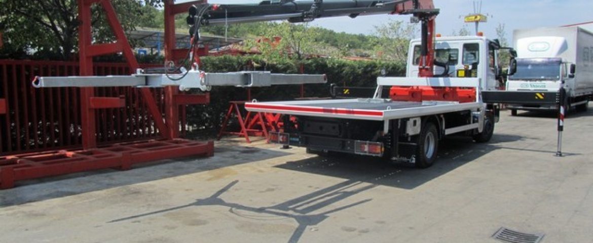 Palfinger dizalica  PK 16000T i  fiksna platformaza Daus – Trogir Holding