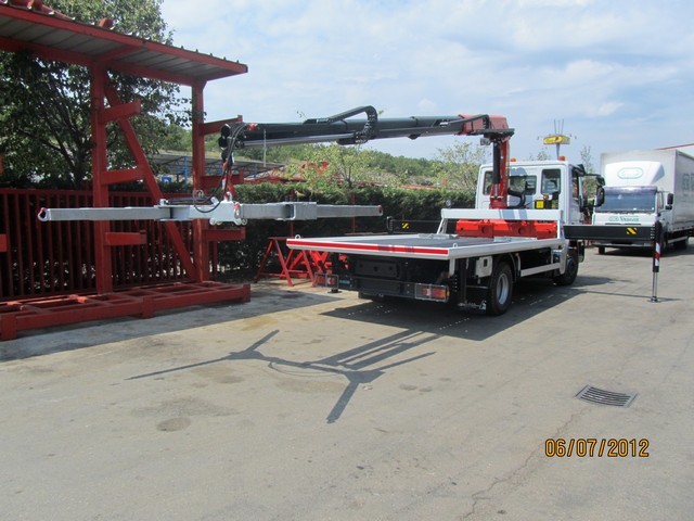Palfinger dizalica  PK 16000T i  fiksna platformaza Daus – Trogir Holding