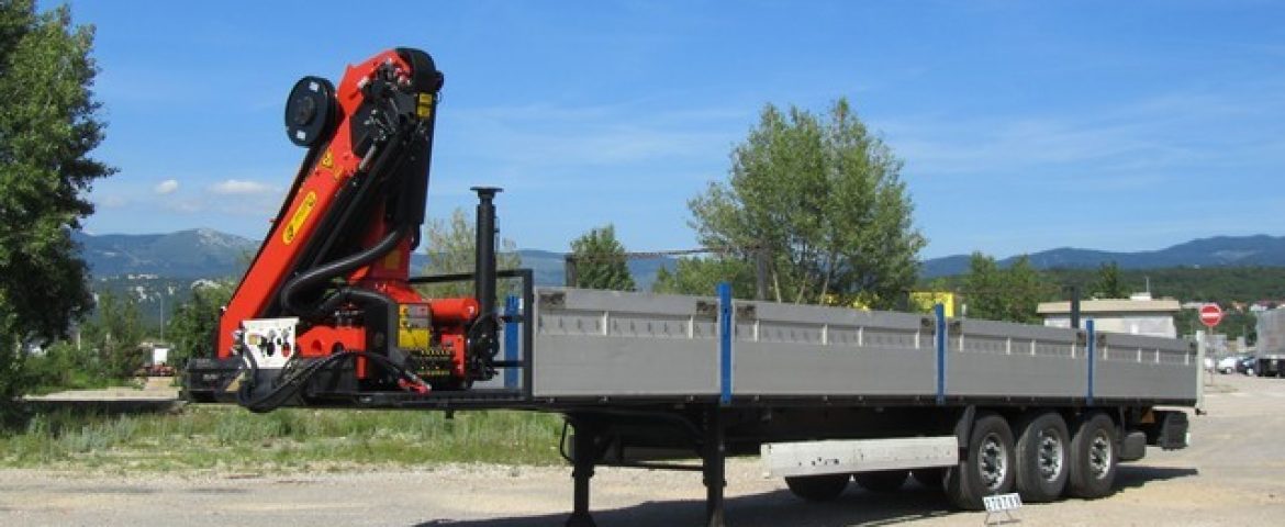 Palfinger dizalica PK 30002K za tvrtku Velebit Promet