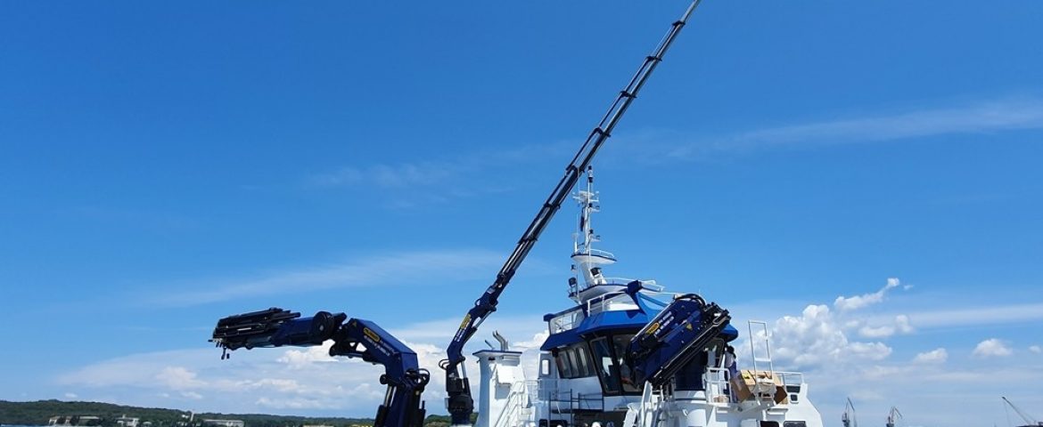 Palfinger Marine dizalice za TEHNOMONT