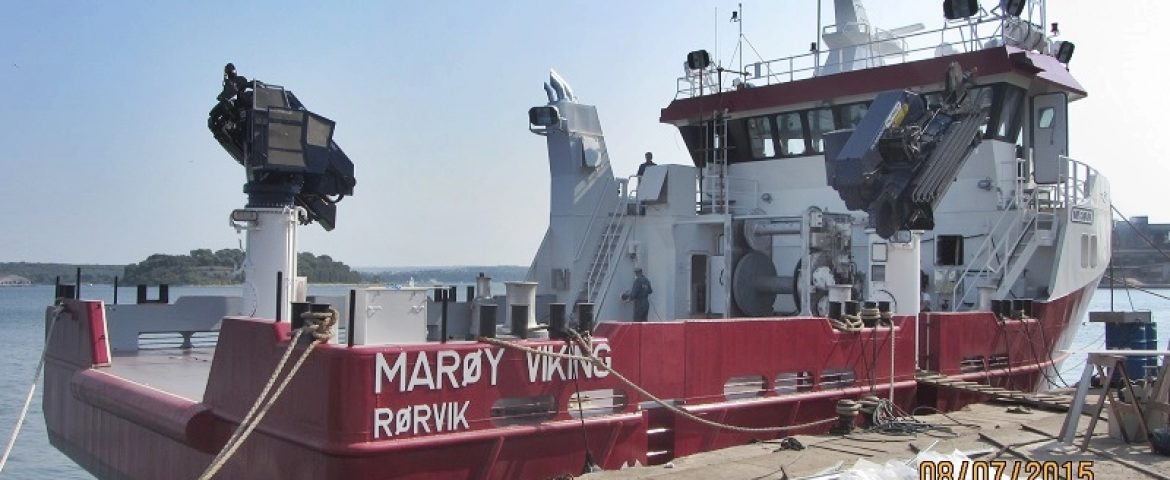 MARINE dizalice u Brodogradilištu Tehnomont