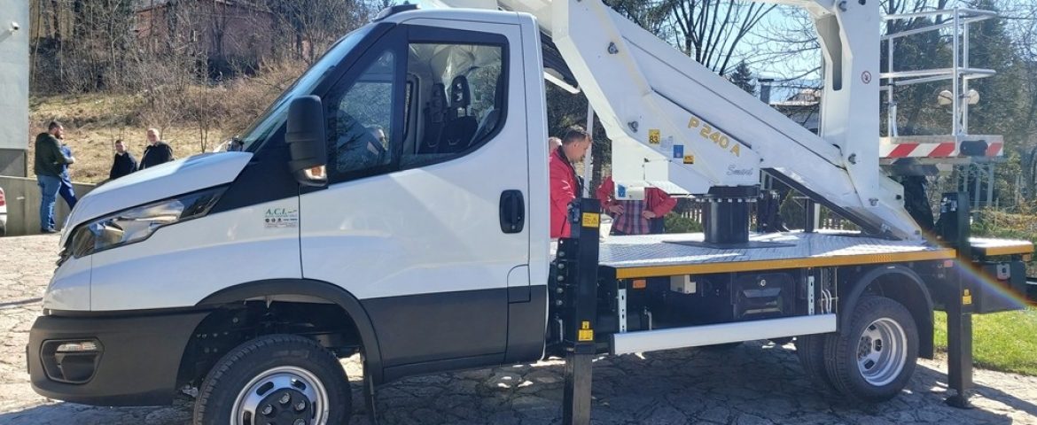 Palfinger radna košara P240A za KJKP “PARK” SARAJEVO