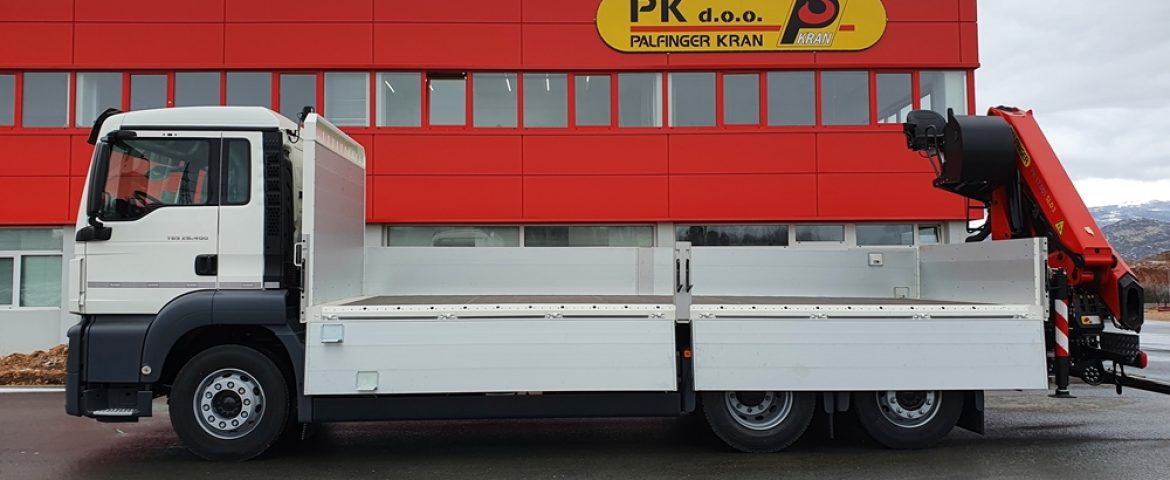 Palfinger dizalica PK 17.001 SLD3 i sanduk za tvrtku RETA