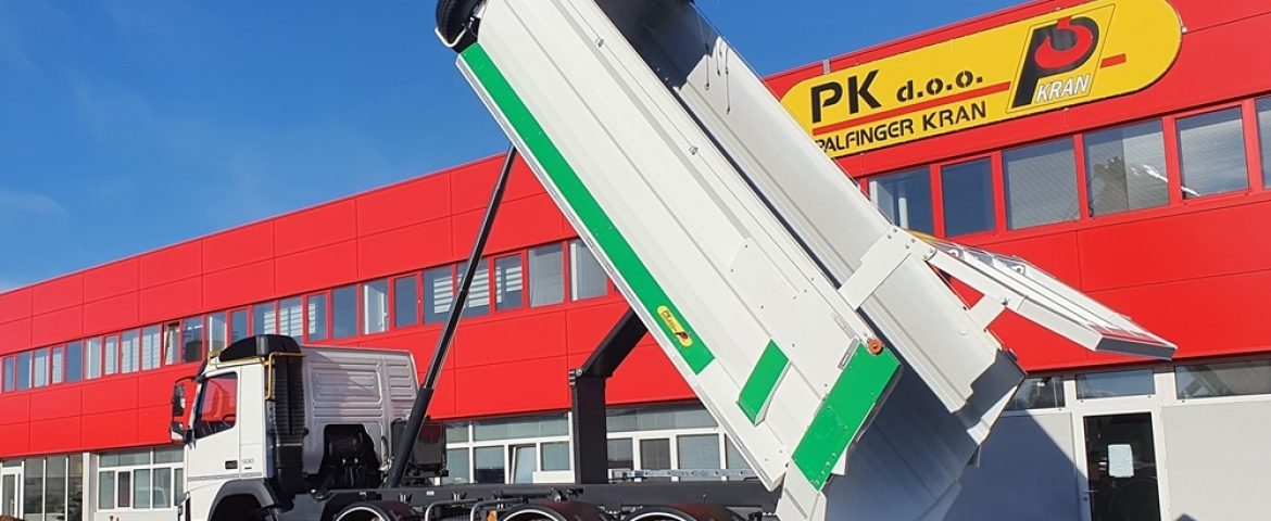 Kiperske nadogradnje s ceradama za tvrtku CESTA