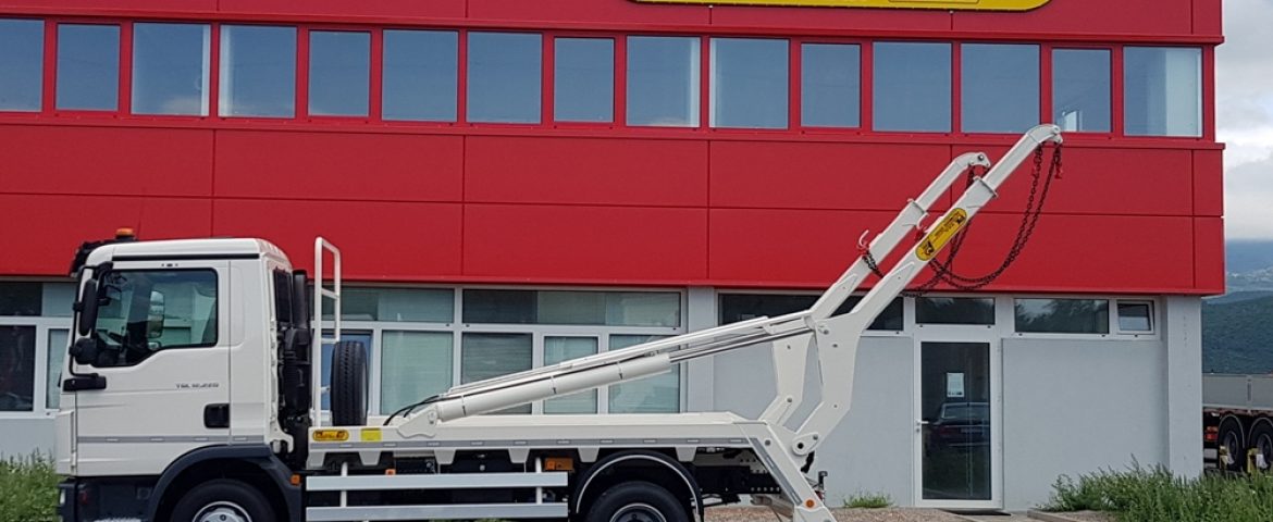 Podizač kontejnera PK6T za tvrtku UNIJA NOVA