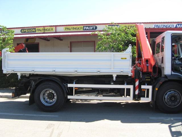 Palfinger dizalica PK 12000 i trostrani kiper TK 115 za Eurokamion – VM-Gradnja