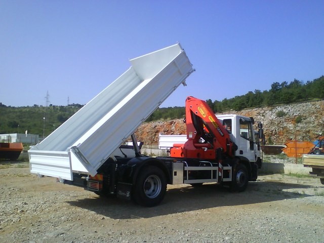 Palfinger dizalica PK 18500 i trostrani kiper TK 95 za Daus Truck – Cestar