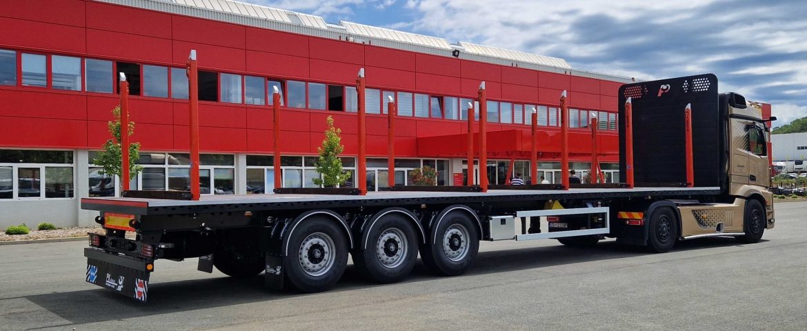 Šumarska poluprikolica PPSM39 za BRAMA-PROM