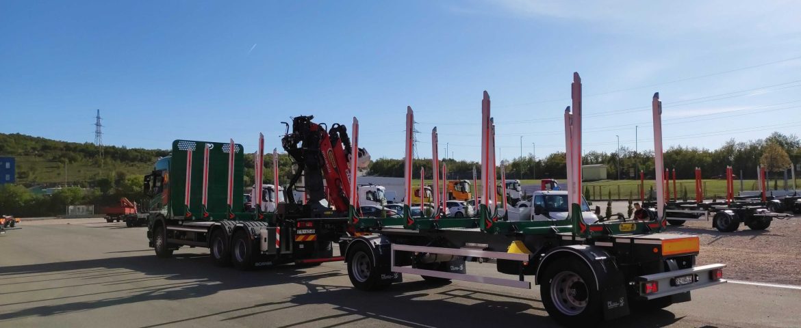 Šumarska kompozicija s Epsilon M12Z105 za Drvo Transport